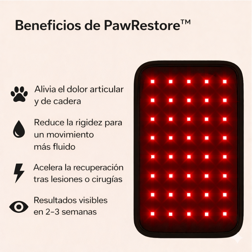 PawRestore™ — Terapia De Luz Roja